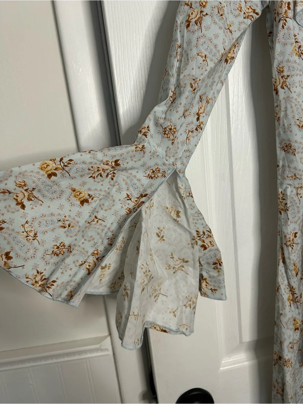 Free People x Spell & The Gypsy Fleur Frill Bias Maxi Dress